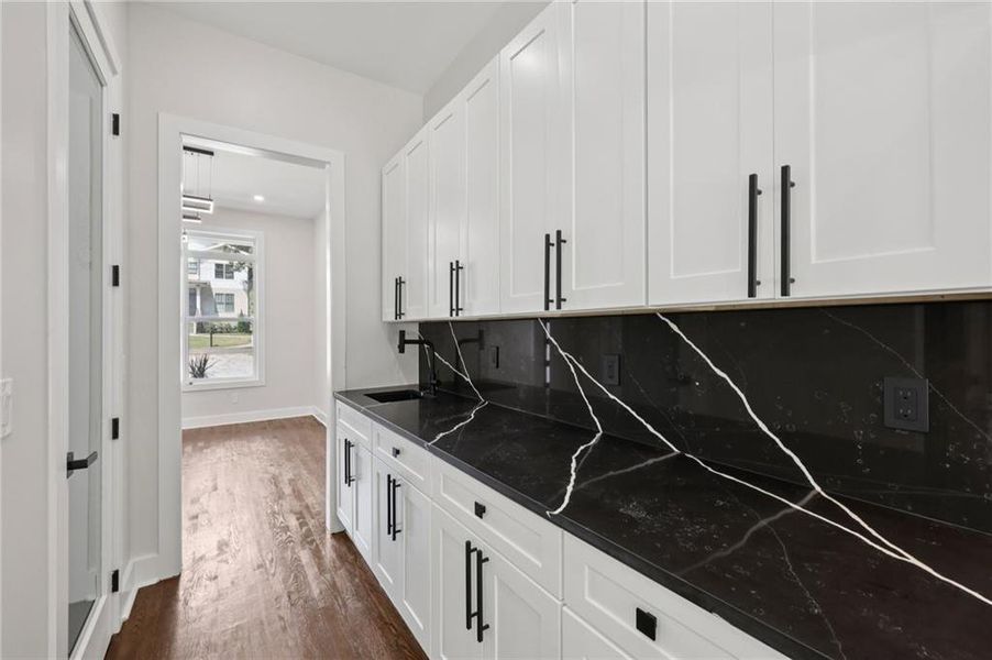 Furnished interior view inside a new home in , Atlanta (Image 29).