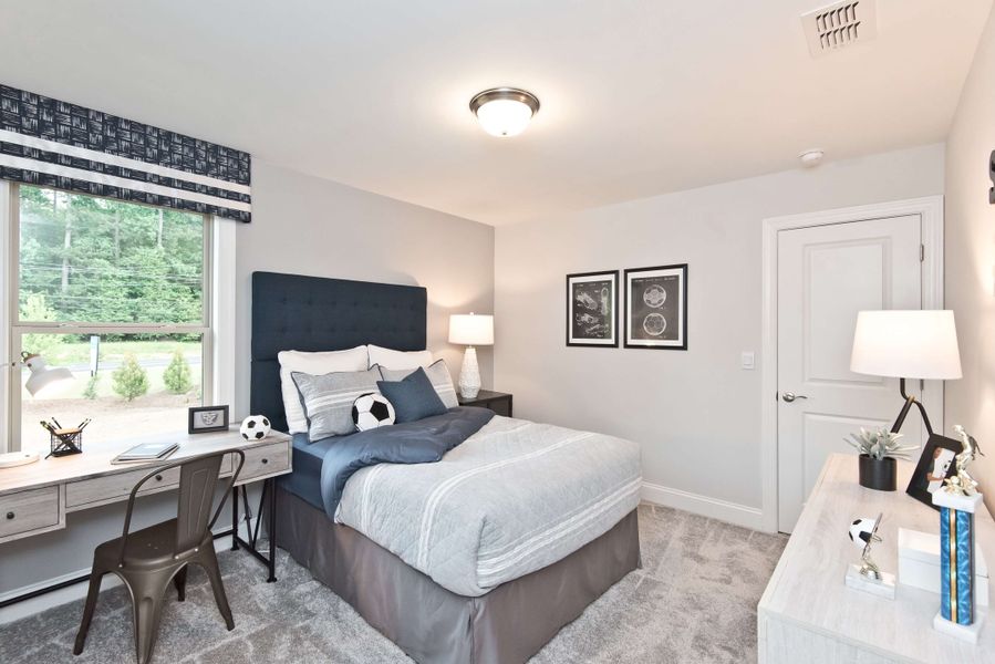 Johnson floorplan modeled at Bethany Manor in Snellville, GA.