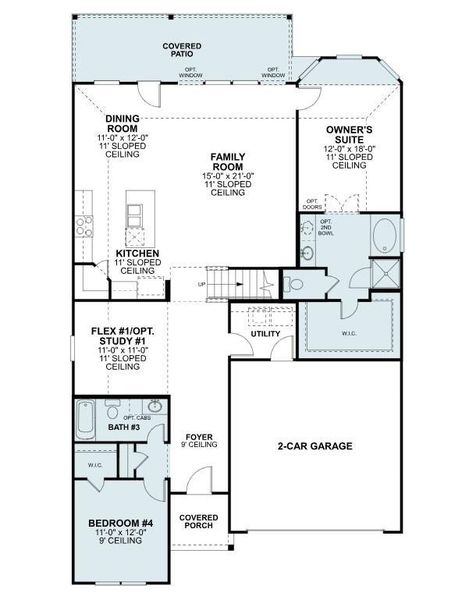 2D floor plan layout of this home in Lago Mar, Santa Fe, TX (Image 5). 2D floor plan layout of this home in Lago Mar, Santa Fe, TX (Image 5).