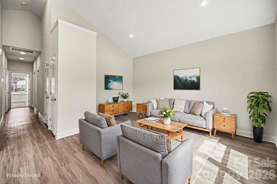 Furnished interior view inside a new home in , Gastonia (Image 10).