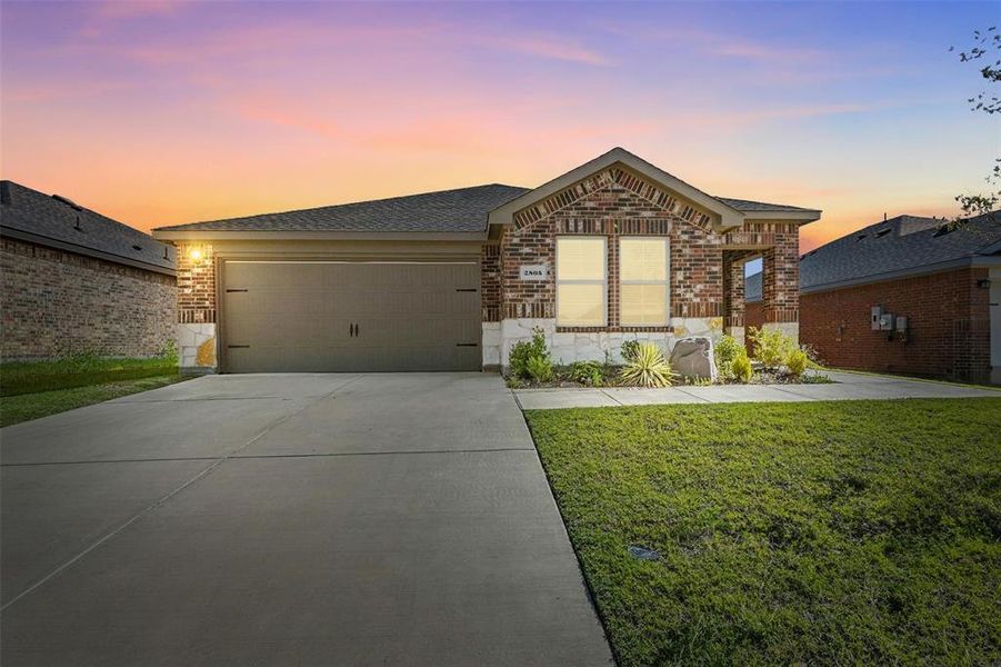 Front exterior of a new home in , Sherman, TX, highlighting curb appeal (Image 19).