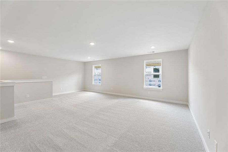 Spacious, unfurnished interior of a new home in The Park at Brighton, Locust Grove (Image 26).