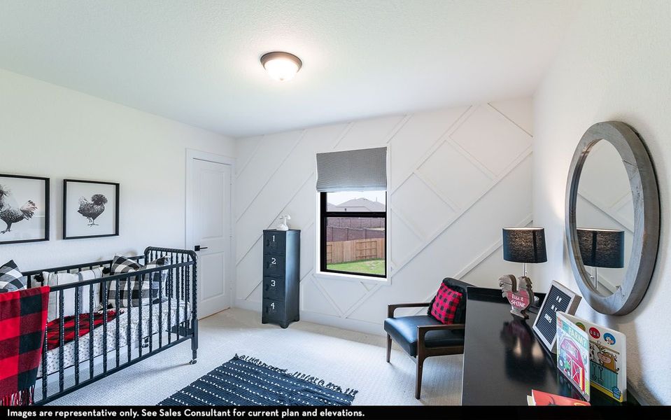 Furnished interior view inside a new home in Wildrye, Waller (Image 17).