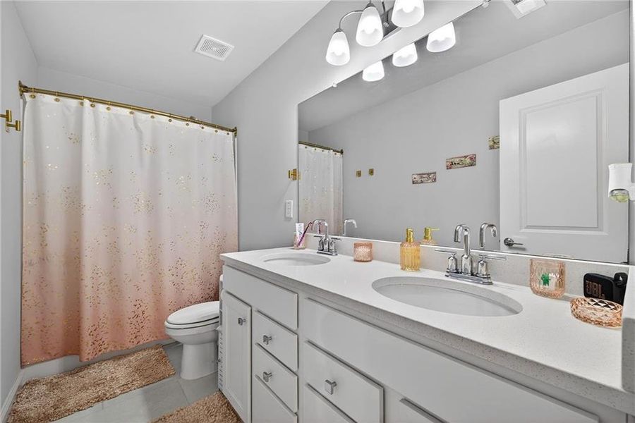 Furnished interior view inside a new home in , McDonough (Image 19).
