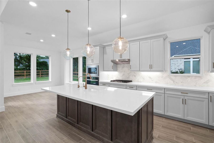 Furnished interior view inside a new home in Timber Hollow, Magnolia (Image 9).