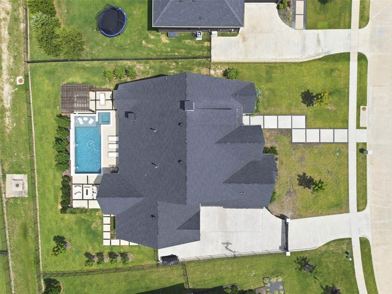 Huge Driveway