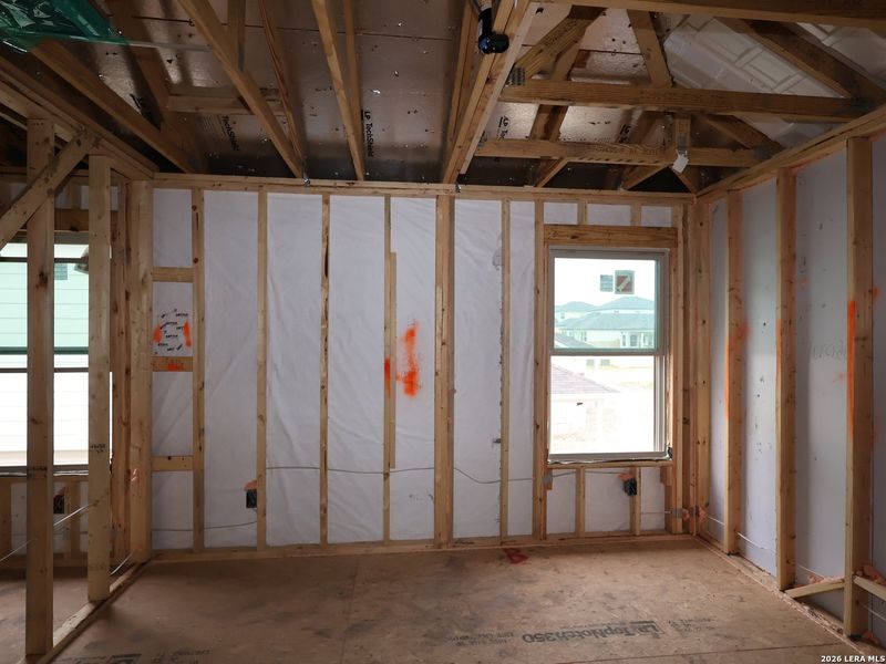 In-progress construction of a new home in Paloma Park, Converse, TX (Image 38).