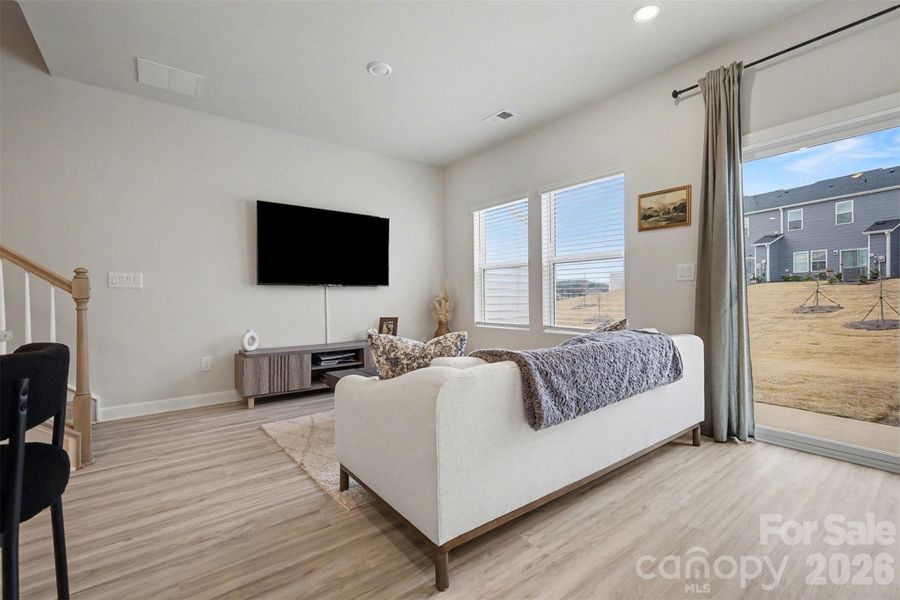 Furnished interior view inside a new home in , Concord (Image 19). Furnished interior view inside a new home in , Concord (Image 19).