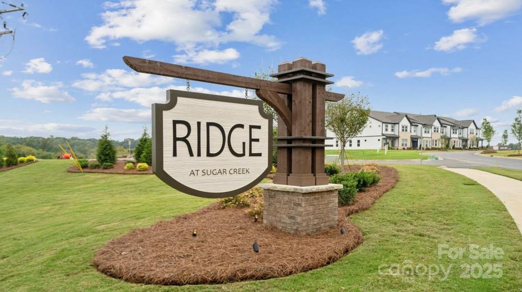 Ridge at Sugar Creek Community Entrance Ridge at Sugar Creek Community Entrance