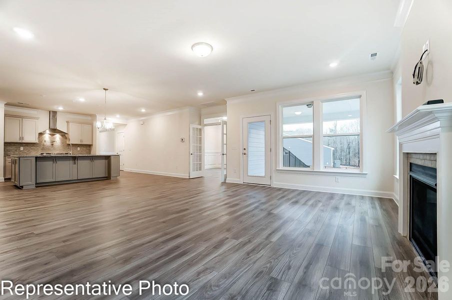 Spacious, unfurnished interior of a new home in The Enclave at Laurelbrook, Sherrills Ford (Image 16).