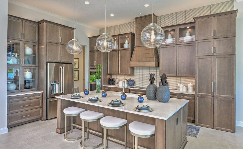 Furnished interior view inside a new home in Tidewater, Jacksonville (Image 5).