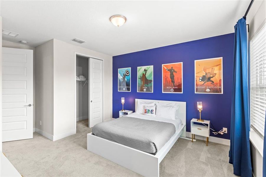 Furnished interior view inside a new home in , Kissimmee (Image 4).