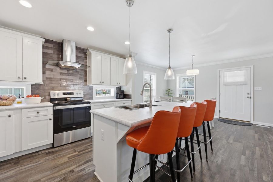 Furnished interior view inside a new home in , Walterboro (Image 8).