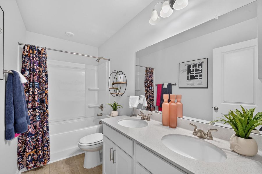 Furnished interior view inside a new home in , Summerville (Image 26).
