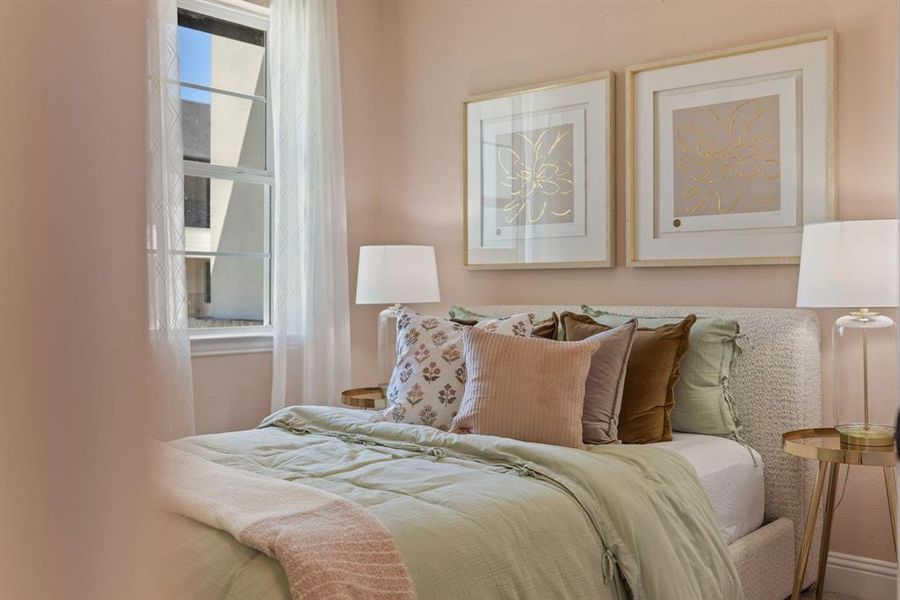 Furnished interior view inside a new home in , McKinney (Image 21).