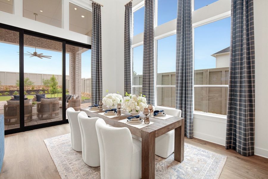 Representative Dining Room - some options shown Representative Dining Room - some options shown