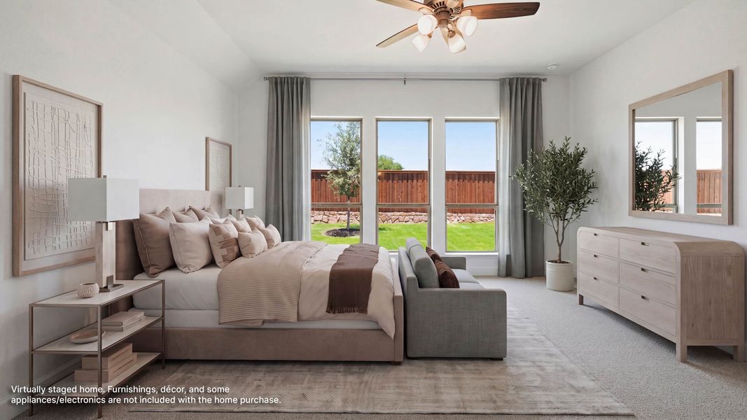 Furnished interior view inside a new home in Trinity Falls, McKinney (Image 10). Furnished interior view inside a new home in Trinity Falls, McKinney (Image 10).
