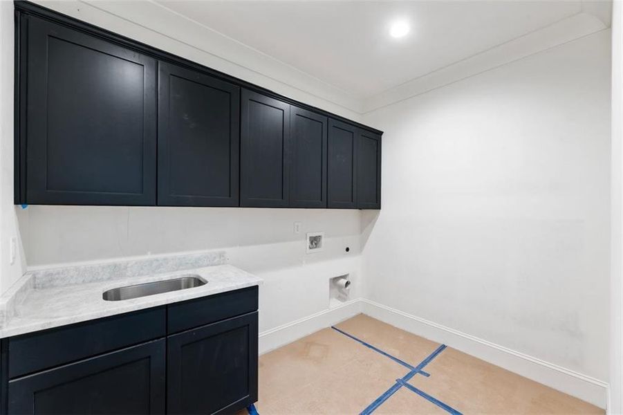 In-progress construction of a new home in , Alpharetta, GA (Image 30).