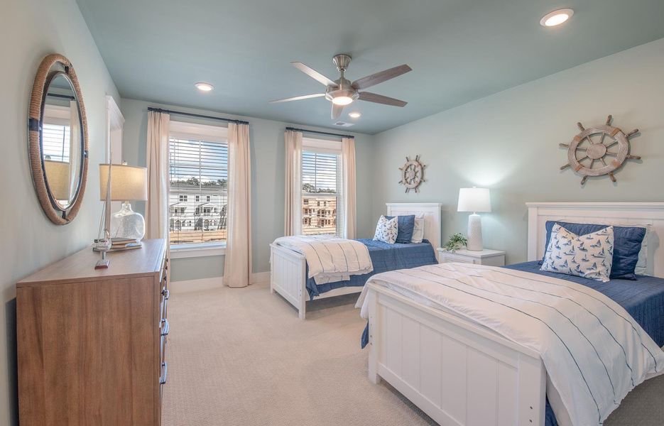 Furnished interior view inside a new home in , Charleston (Image 14).
