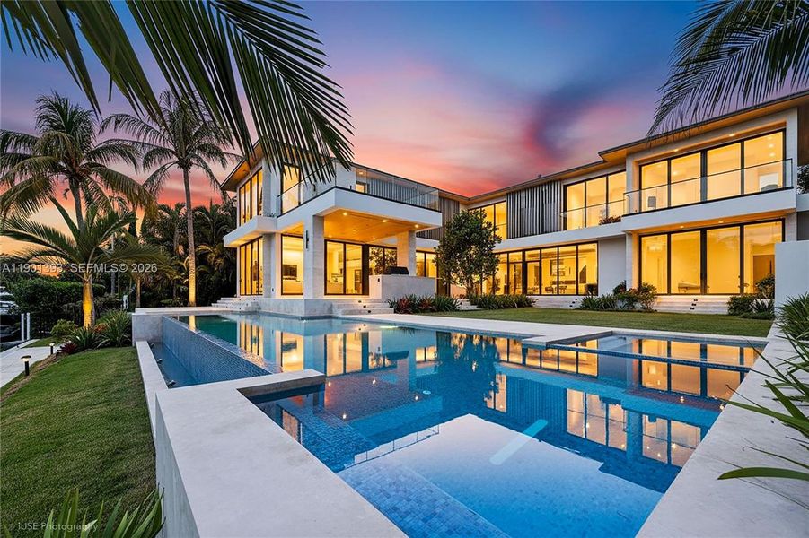 Exterior details and patio area of a home in , Miami (Image 28). Exterior details and patio area of a home in , Miami (Image 28).