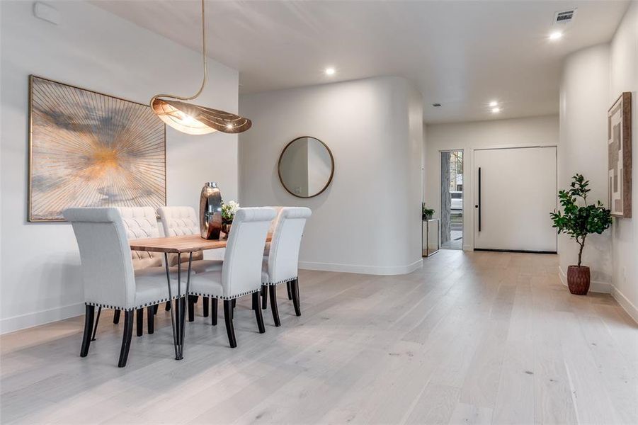 Furnished interior view inside a new home in , Dallas (Image 4).