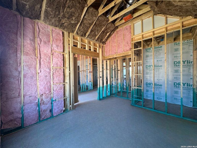 In-progress construction of a new home in Waldsanger, New Braunfels, TX (Image 23).