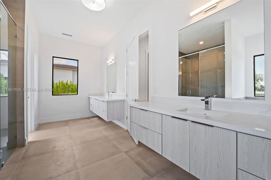 Furnished interior view inside a new home in , Davie (Image 11).