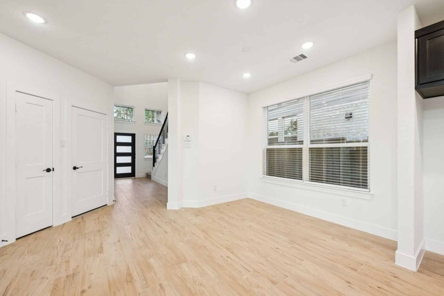 Spacious, unfurnished interior of a new home in The Woodlands Hills, Willis (Image 36).