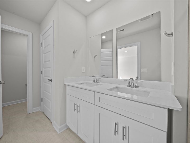 Furnished interior view inside a new home in Northbrook Village Townes, Taylors (Image 8).