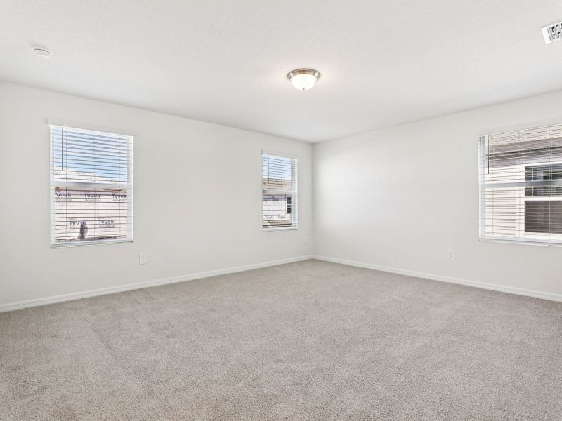 Spacious, unfurnished interior of a new home in The Meadow at Crossprairie Townes, St. Cloud (Image 12). Spacious, unfurnished interior of a new home in The Meadow at Crossprairie Townes, St. Cloud (Image 12).