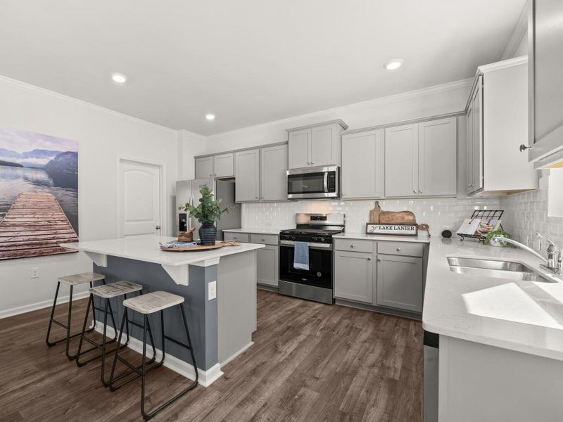 Furnished interior view inside a new home in Falcon Landing, Gainesville (Image 35).