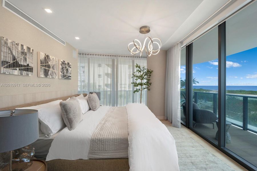 Furnished interior view inside a new home in Casamar, Pompano Beach (Image 47).