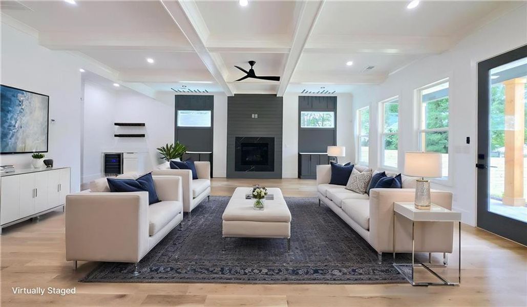 Furnished interior view inside a new home in , Atlanta (Image 4). Furnished interior view inside a new home in , Atlanta (Image 4).