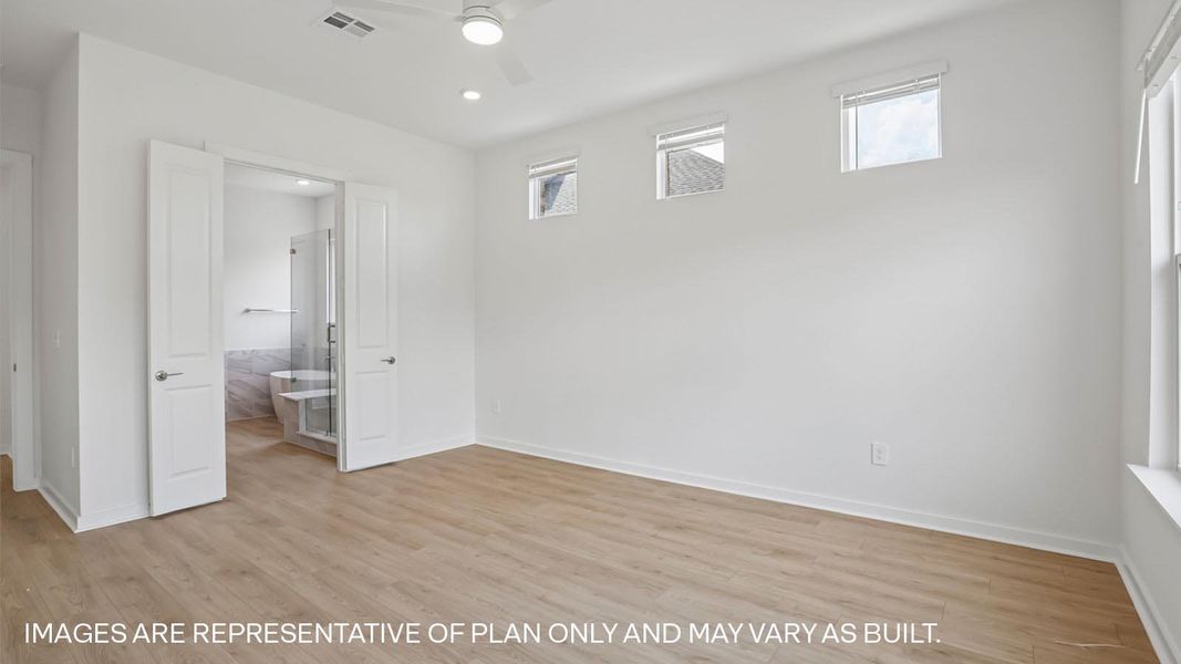 Spacious, unfurnished interior of a new home in The Enclave at Bar W Ranch, Leander (Image 29). Spacious, unfurnished interior of a new home in The Enclave at Bar W Ranch, Leander (Image 29).