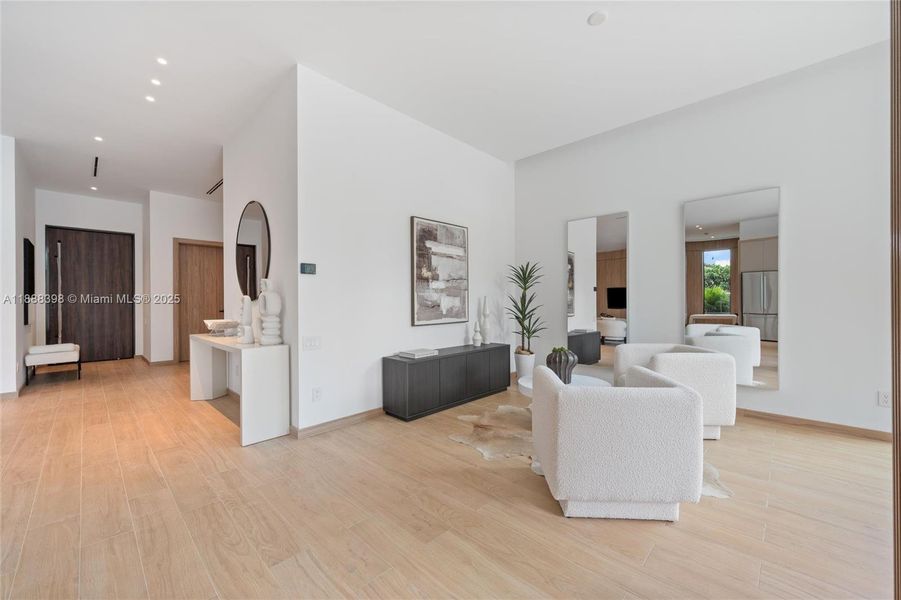 Furnished interior view inside a new home in , Miami (Image 7).