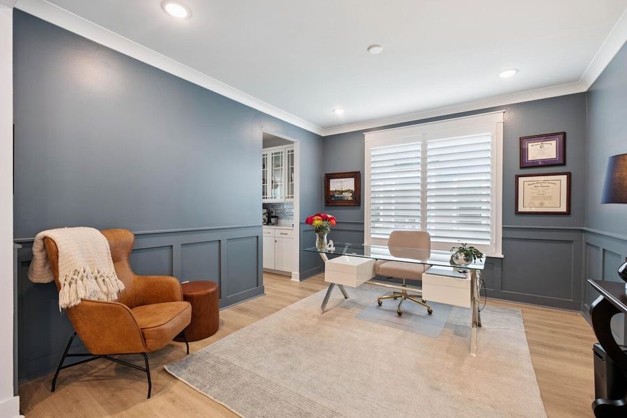 Furnished interior view inside a new home in , Mount Pleasant (Image 36).