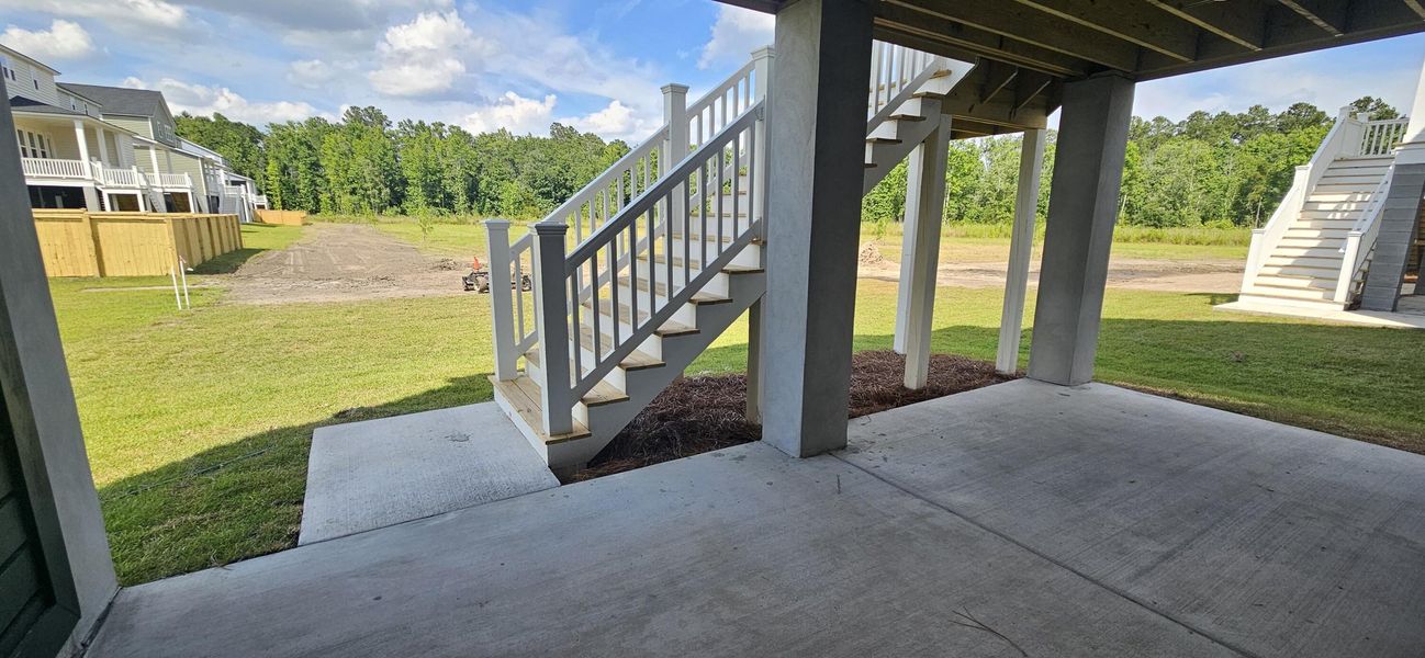 Exterior details and patio area of a home in , Summerville (Image 18).