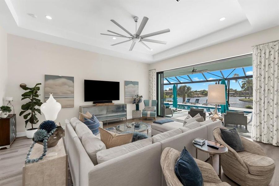 Furnished interior view inside a new home in , Port Charlotte (Image 64).