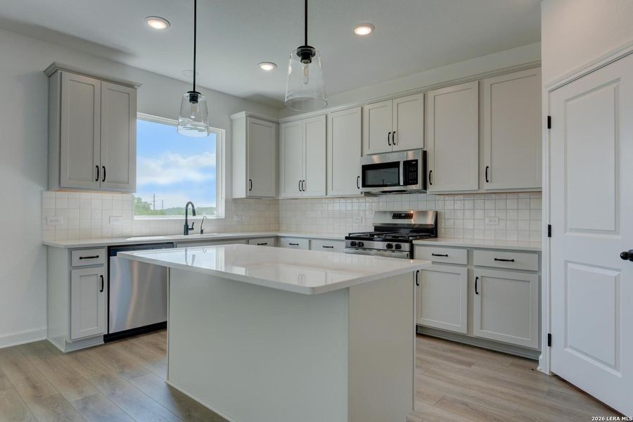 Furnished interior view inside a new home in Arcadia Ridge, San Antonio (Image 9).
