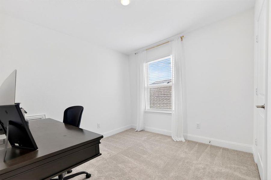 Furnished interior view inside a new home in South Oak, Lakewood Village (Image 24).