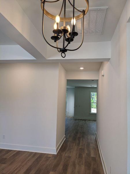 Spacious, unfurnished interior of a new home in The Enclave at French Quarter Creek, Huger (Image 10).