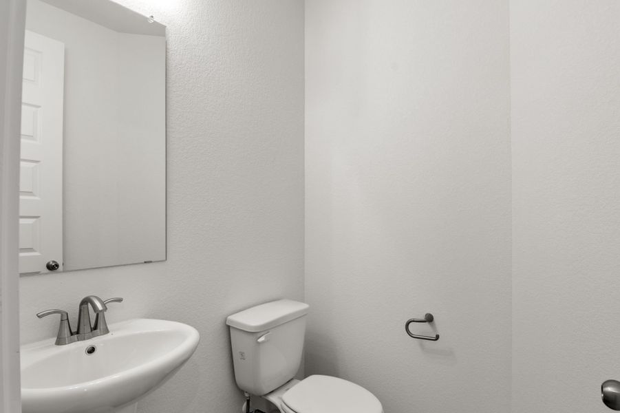 Furnished interior view inside a new home in Center 45, Round Rock (Image 12).