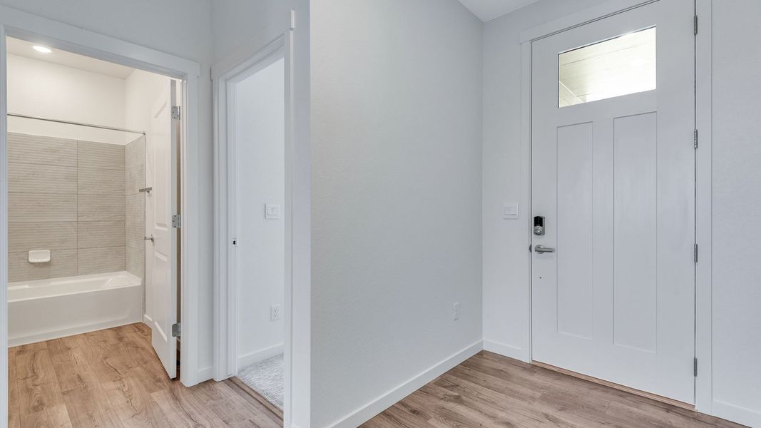 Spacious, unfurnished interior of a new home in Trails at Crowfoot, Parker (Image 14). Spacious, unfurnished interior of a new home in Trails at Crowfoot, Parker (Image 14).