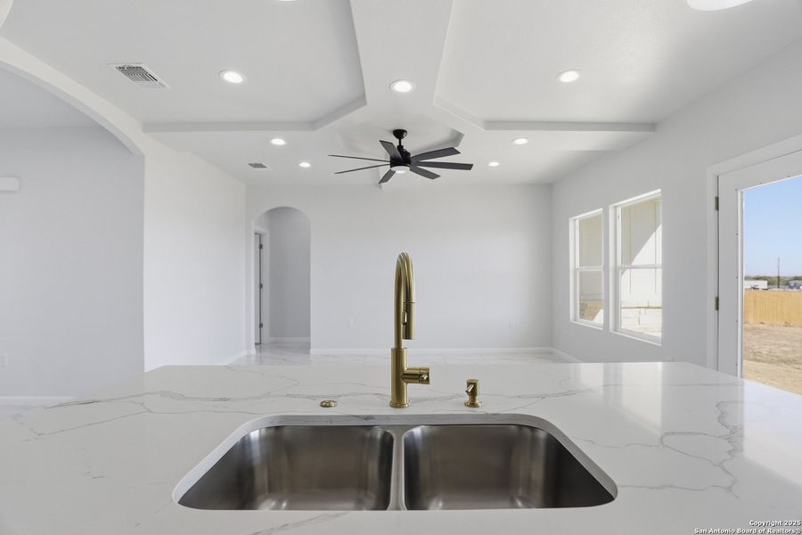 Close-up of interior finishes inside a home in , Atascosa (Image 16).