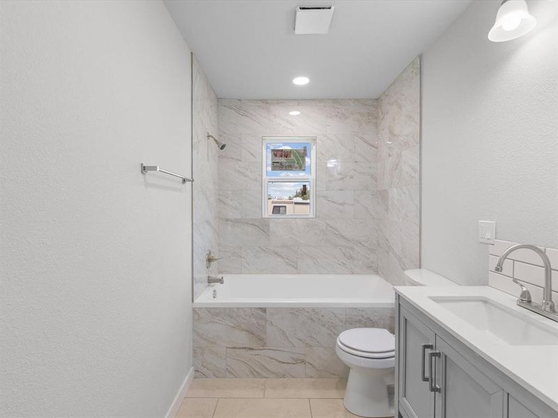 Furnished interior view inside a new home in , Bowie (Image 11).