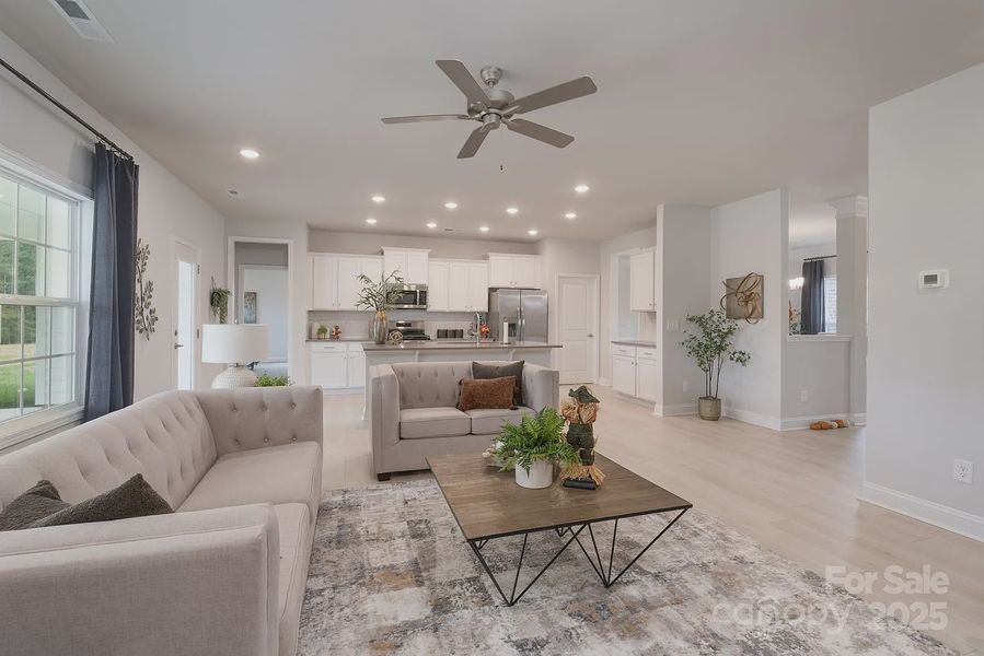 Furnished interior view inside a new home in Kerns Ridge, Salisbury (Image 11).