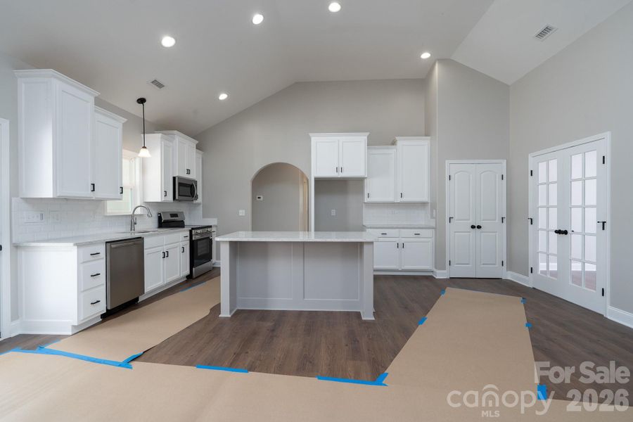 Furnished interior view inside a new home in , Salisbury (Image 5).
