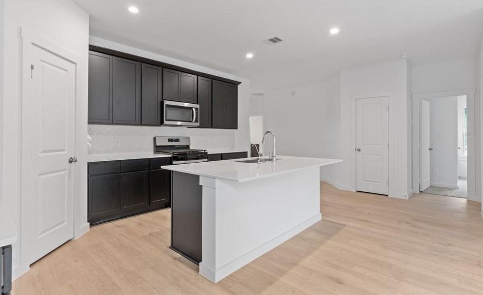 Furnished interior view inside a new home in Sorrento, Richmond (Image 13).