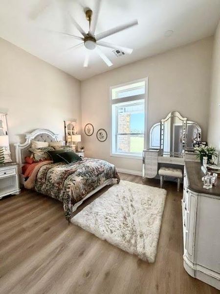 Furnished interior view inside a new home in , El Campo (Image 15).