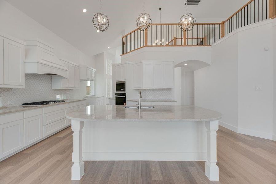Furnished interior view inside a new home in Walton Ridge, Corinth (Image 8).